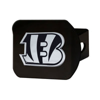 NFL - Cincinnati Bengals  Black Metal Hitch Cover