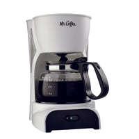 Mr. Coffee  Simple Brew  4  White  Coffee Maker