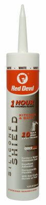 Red Devil 0816KB 9 Oz White One Hour Shower Silicone