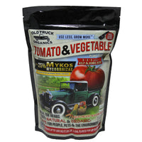 Tomato & Vegetable Organic Fertilizer, Mykos Mycorrhizae Plus Kelp & Humic Acid, 5-3-3 Formula, 2.2-Lbs.