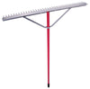 Razor-Back  66 in. L x 36 in. W Aluminum  Rake  Aluminum