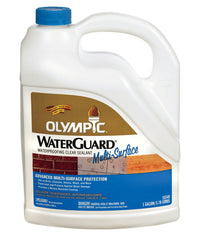 Olympic WaterGuard Low Luster Clear Water-Based Multi-Surface Waterproofer 1 gal. (Pack of 4)