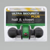 Ultra Security Plus Oil Rubbed Bronze Passage Knob Right or Left Handed