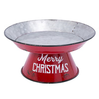 Gerson Red Serving Tray Indoor Christmas Decor (Pack of 4)