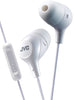 Jvc Hafx38mw White Marshmallow Inner Ear Headphones With Mic & Remote