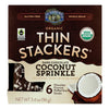 Lundberg Family Farms - Stackers Dark Chocolate Coconut - Case of 6 - 3.4 OZ