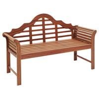 Jack Post Lutyens Bench Wood 37.25 in.   H X 60 in.   L X 23 in.   D