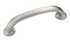 Hickory Hardware Zephyr Contemporary Bar Cabinet Pull 3-3/4 in. Satin Nickel 1 pk (Pack of 10)