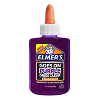 Elmer's Disappearing Slow Set Glue Purple 1 pk