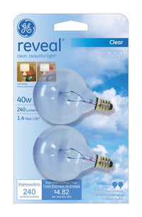 Bulb Ge Rvl G16.5 40W2Pk (Pack Of 6)