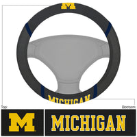 University of Michigan Embroidered Steering Wheel Cover