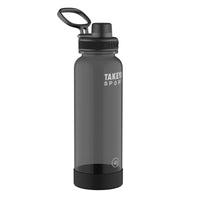 Takeya 40 oz Black BPA Free Water Bottle with Spout Lid