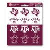 Texas A&M University 12 Count Mini Decal Sticker Pack