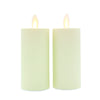 Matchless Darice Ivory Unscented Scent Votive Flameless Flickering Candle 3.2 in. H x 2 in. Dia. (Pack of 4)