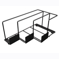 Ebsco 10 in. H x 6 in. W x 4 in. L Black Wall Patch Repair Display Rack Metal