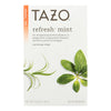 Tazo Tea Herbal Tea - Refreshing Mint - Case of 6 - 20 BAG