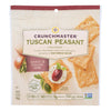 Crunchmaster Crackers - Tuscan Peasant Garlic and Italian Herb - Case of 12 - 3.54 oz.