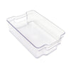 Dial Industries Clear Organizer Bin 3.75 in. H X 8.5 in. W X 12.5 in. D Stackable