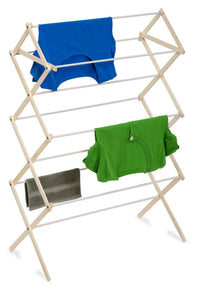 Honey Can Do Dry-01168 Wood Folding Clothes Drying Rack