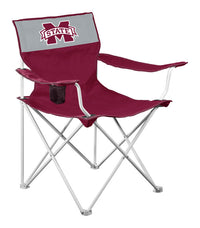 Logo Chairs Collegiate Team Canvas Chair Mississipi State University 22" X 22"