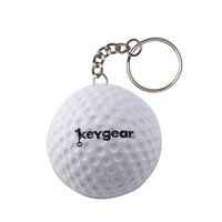 KeyGear Plastic White Stress Golf Ball Key Holder