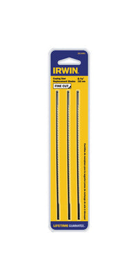 Irwin  Marathon  6-1/2 in. Carbon Steel  Coping Saw Blade  21 TPI 3 pk