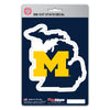 University of Michigan Team State Decal Sticker