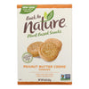 Back To Nature Creme Cookies - Peanut Butter - Case of 6 - 9.6 oz.