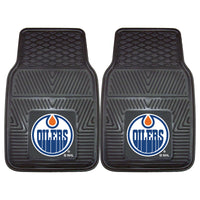 NHL - Edmonton Oilers Heavy Duty Car Mat Set - 2 Pieces