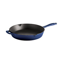 12 in Enameled Cast-Iron Series 1000 Skillet - Gradated Cobalt