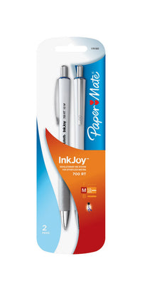 Papermate Inkjoy 700RT Blue Retractable Ball Point Pen (Pack of 6)