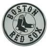 MLB - Boston Red Sox Round 3D Chromed Metal Emblem