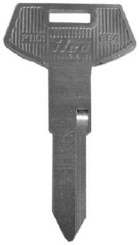 Ilco Nickel/ Brass 6-Pin Metal Rousseau Key Blank (Pack of 10)