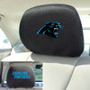 NFL - Carolina Panthers  Embroidered Head Rest Cover Set - 2 Pieces