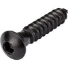 National Hardware N214-130 5/16" X 1-1/2" Black Hex Lag Screws 6 Count