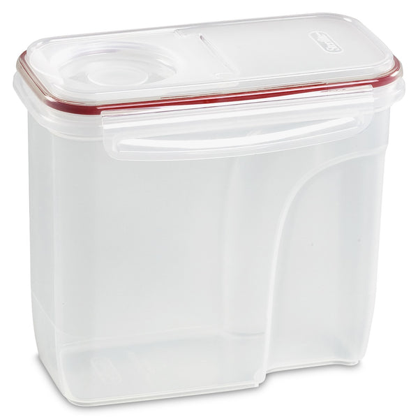 Sterilite 2.75 in. H x 6.625 in. W x 11 in. D Stackable Clip Storage Box