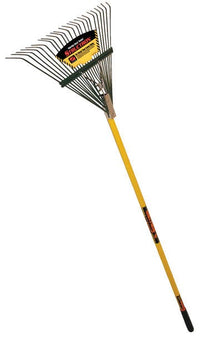 Seymour-Structron 40928 54" Fiberglass Handle 24 Tine Lawn Rake