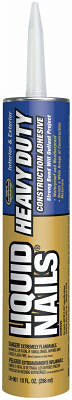 Heavy-Duty Construction/Remodeling Adhesive, 10-oz.