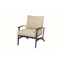 Living Accents Everson Black Aluminum Frame Rocking Chair Tan (Pack of 4)