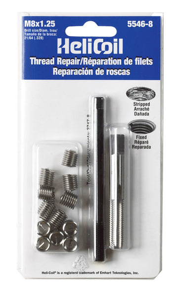 Helicoil 5546 8 M8 X 1.25 Metric Coarse Thread Repair Kit 