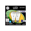 GE A19 E26 (Medium) LED Light Bulb Soft White 75 Watt Equivalence 2 pk