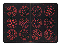 Trudeau 11-3/4 in. W X 16-1/4 in. L Baking Mat Black/Red 1 pk