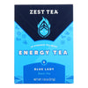 Zest Tea - Black Tea - Blue Lady - Case of 6 - 1.32 oz.