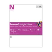 Neenah Paper 90905 8.5 X 11 65 Lb Bright White Cardstock 75 Sheets