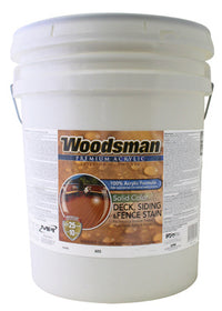 Acrylic Deck, Siding & Fence Stain, Solid-Color Neutral Base, 5-Gallons