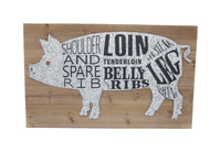 Celebrations  Harvest Theme Wall Sign with Pig  Fall Decoration  20-7/8 in. H x 1-1/2 in. W 1 pk (Pack of 4)