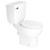 Saniflo SaniBest Pro 2-Piece Single Flush Round Toilet with 1hp Grinder Pump