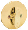 Kwikset Polished Brass Metal Deadbolt