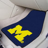 University of Michigan Carpet Car Mat Set - 2 Pieces