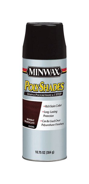 Minwax PolyShades Gloss Bombay Mahogany Fast Drying Polyurethane